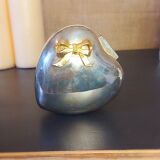 Silver metal jewelry box