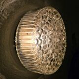 Bubble glass ceiling light mid-century by Motoko Ishii for STAFF