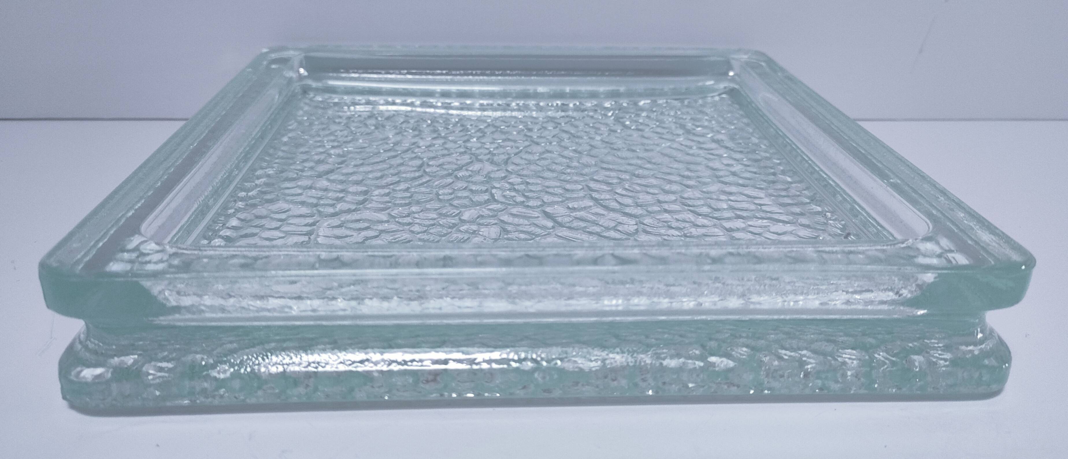 glass design pocket tray 1970s