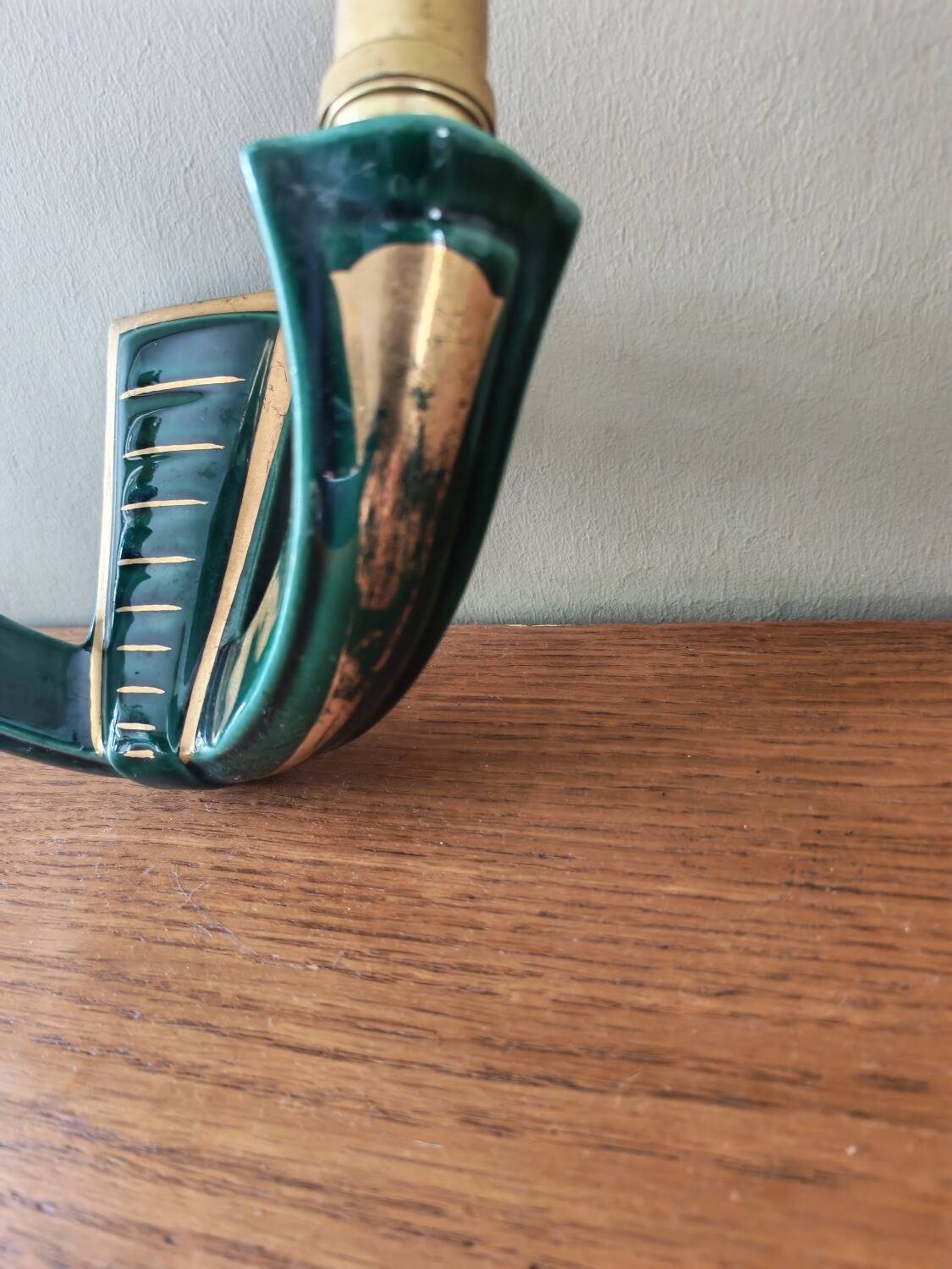 Vintage ceramic wall light