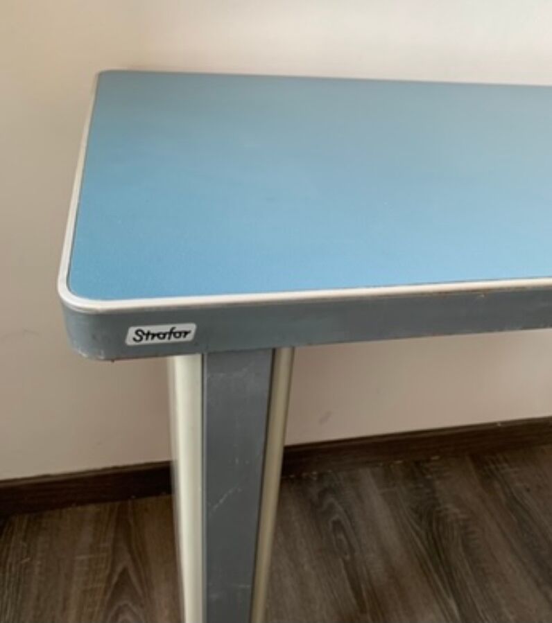 Blue Industrial Office