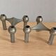 Pair of modular vintage candlesticks – attributed to Nagel S22