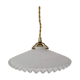 Serrated opaline suspension
