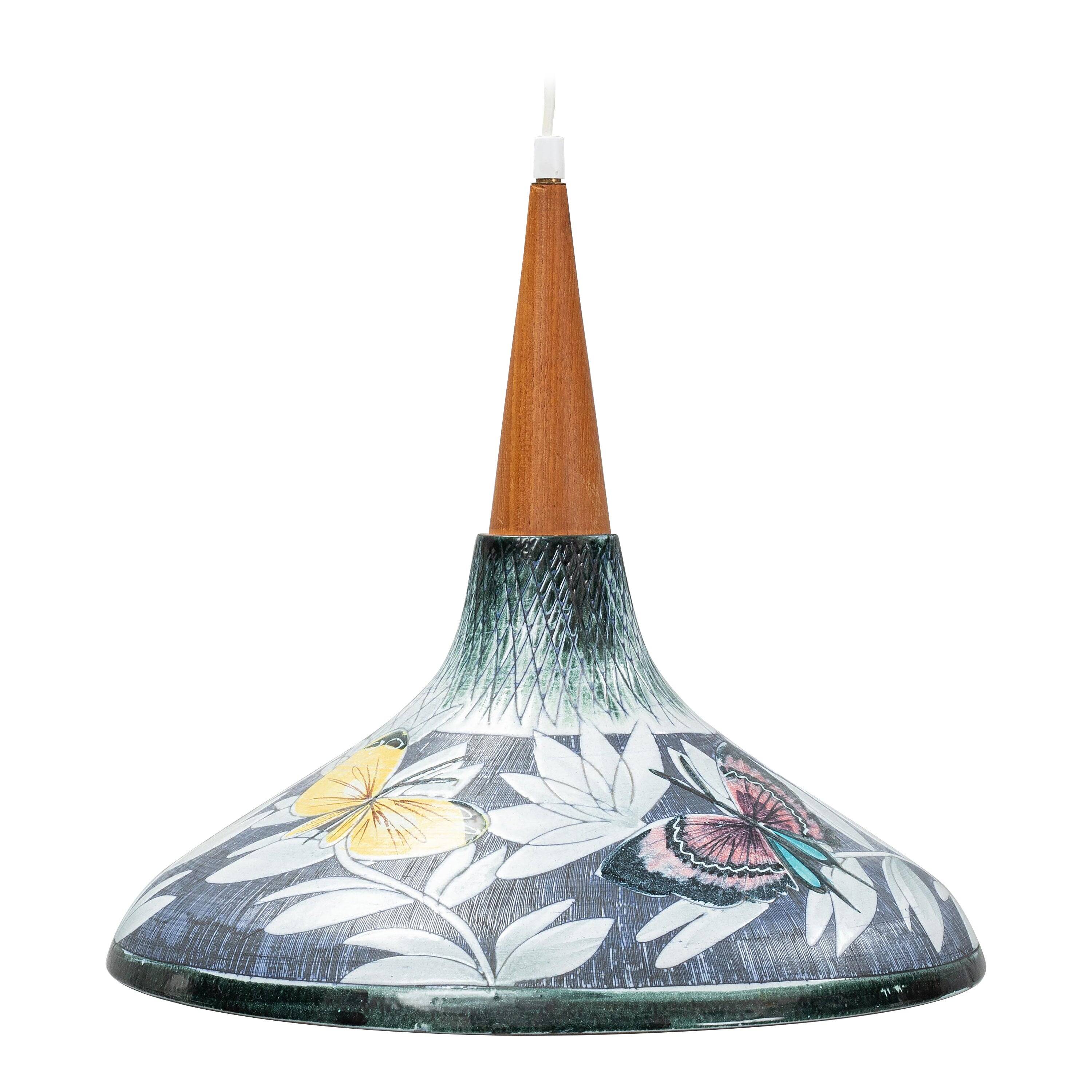 Suspension lamp Marian Zawadsky Lamp for Tilgman, Sweden, 1950