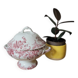 Bellflower soup tureen from Saint Amand & Hamage