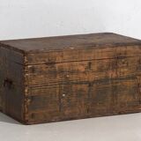 Antique chest with dark patina (Year 1906) #5