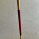 Floor lamp reading lamp diabolo perforated metal 1950s