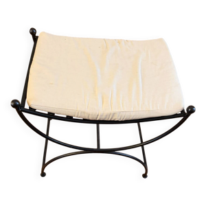 Tabouret curule en fer