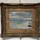 Léon Frédéric (1856-1940) Seascape, Heyst, oil on canvas signed