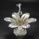Vintage Christofle caviar spoon set Fleuron dolphin decoration