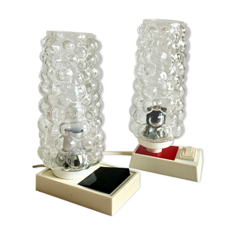 Pair Of Bedside Lamps Germany 1970s