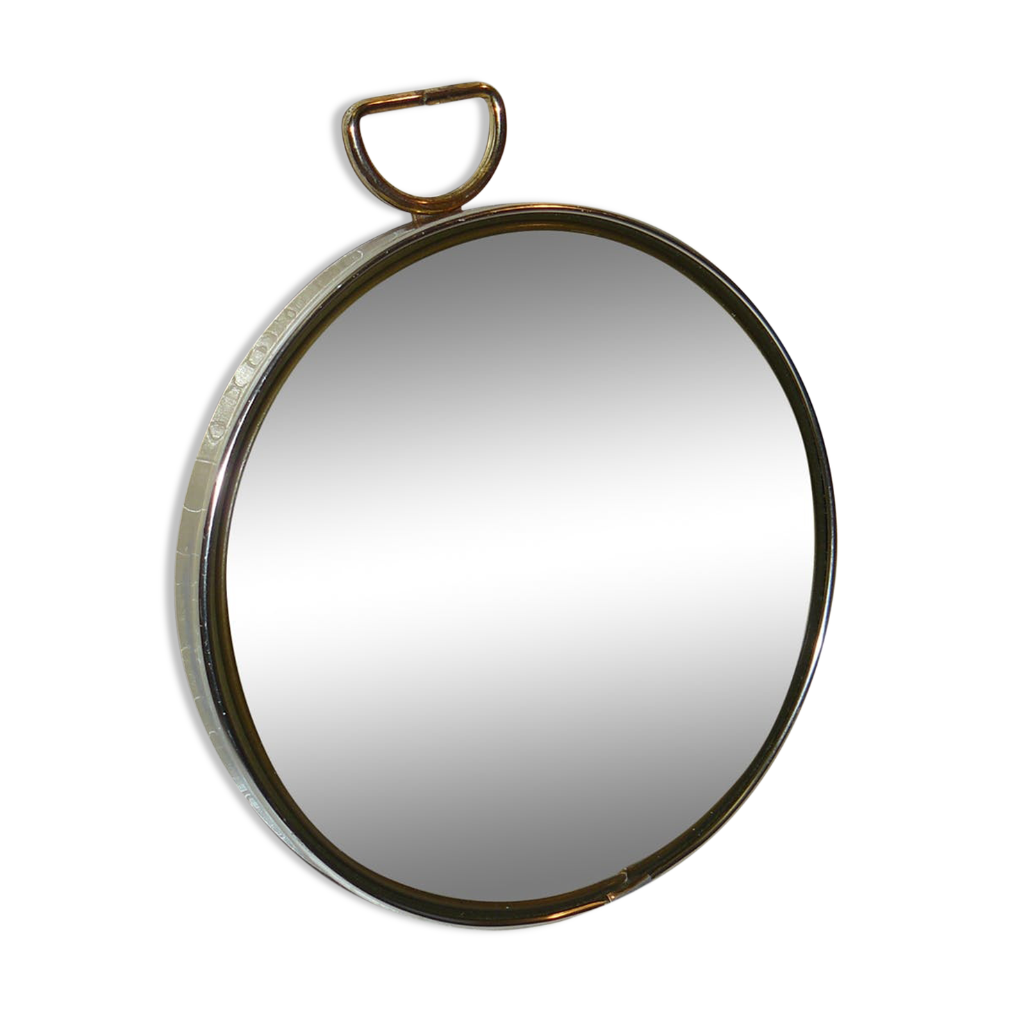 Lot miroirs rotins et sorciere