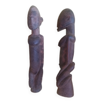 Couple statuettes Afrique