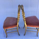 Pair of Napoleon III chairs