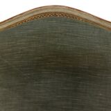 Armchair Louis XV " Shepherdess " Blue Velvet 19th century