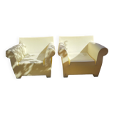 2 STARCK BUBBLE CLUB ARMCHAIRS