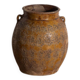 Ancient Chinese glazed stoneware vase – China, circa 1900