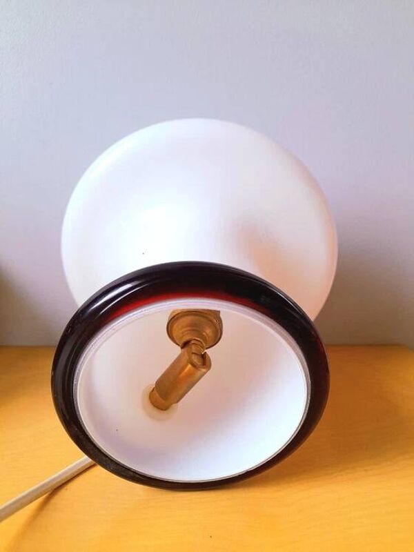 Lampe champignon en verre soufflé de Murano 1970
