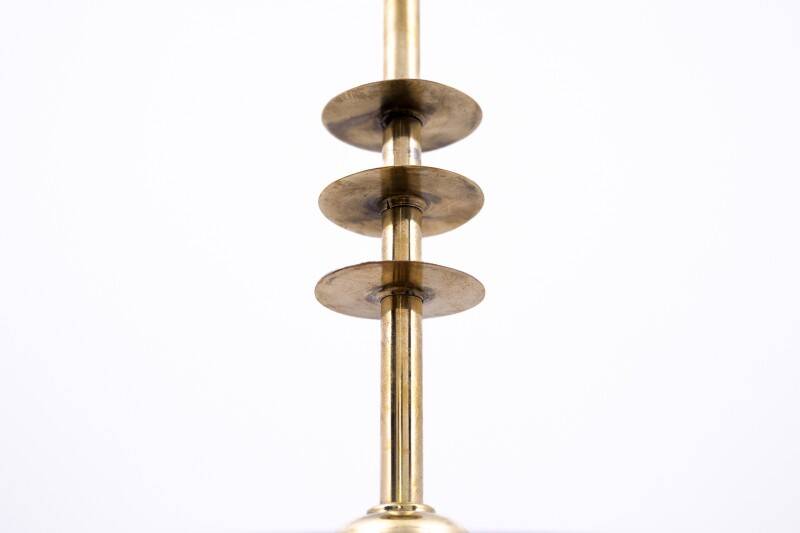 Mid-20th century Art Deco chandelier, Poland.
