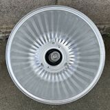 Set of 4 large industrial pendant lights YES 1 E 40 250Watts 220Volts.