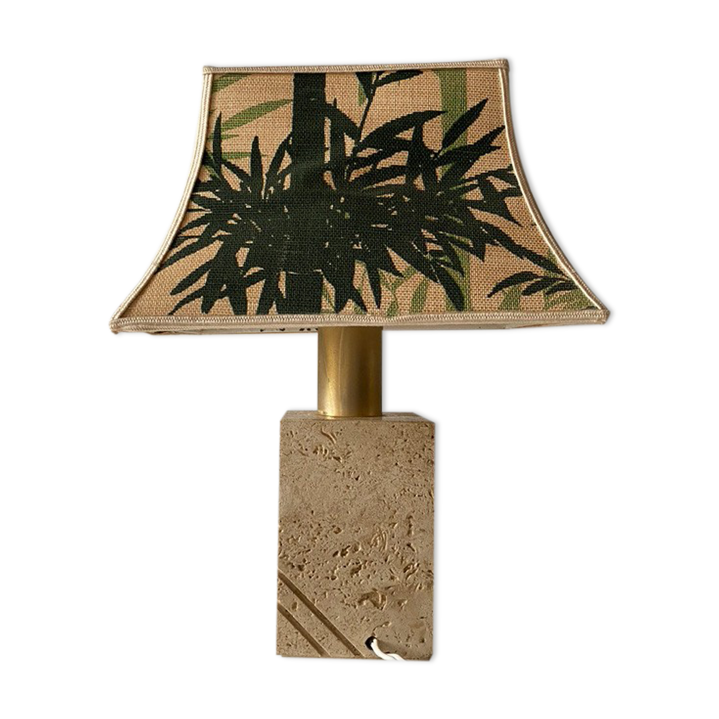 Lampe en travertin Cerri Nestore