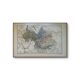 Map of Savoy, printed antique from 1889.