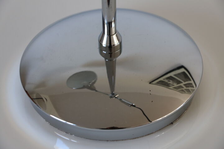 Italian chrome pendulum lamp 1970