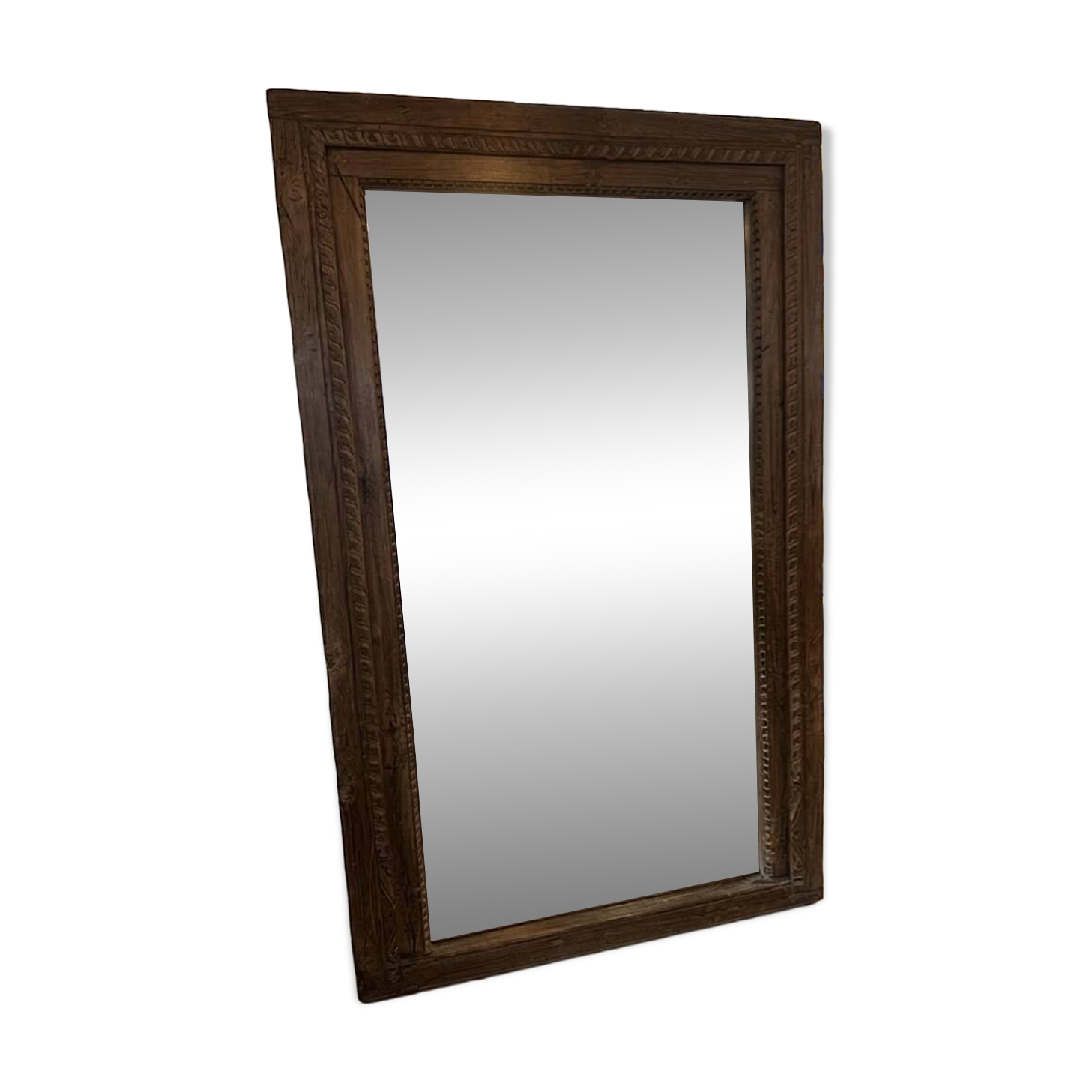 Large carved mirror 184X114 cm