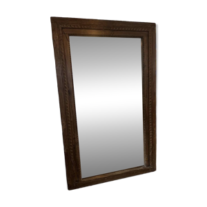 Grand miroir sculpté