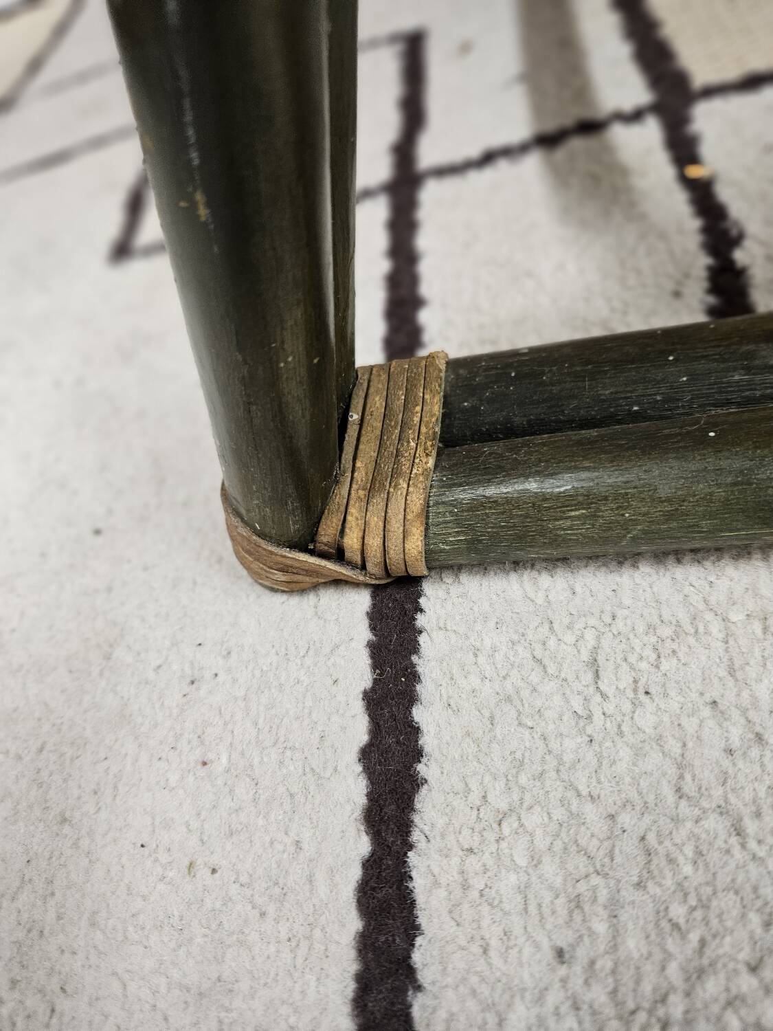 Chaise bambou canage style Breuer 1980"