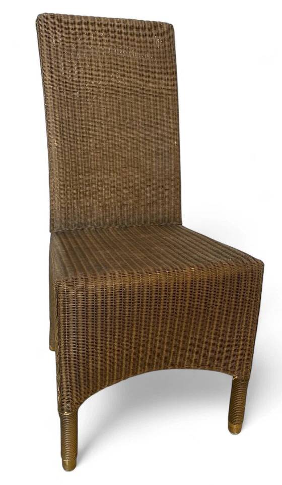 6 chaises Lloyd Loom, XXe siècle