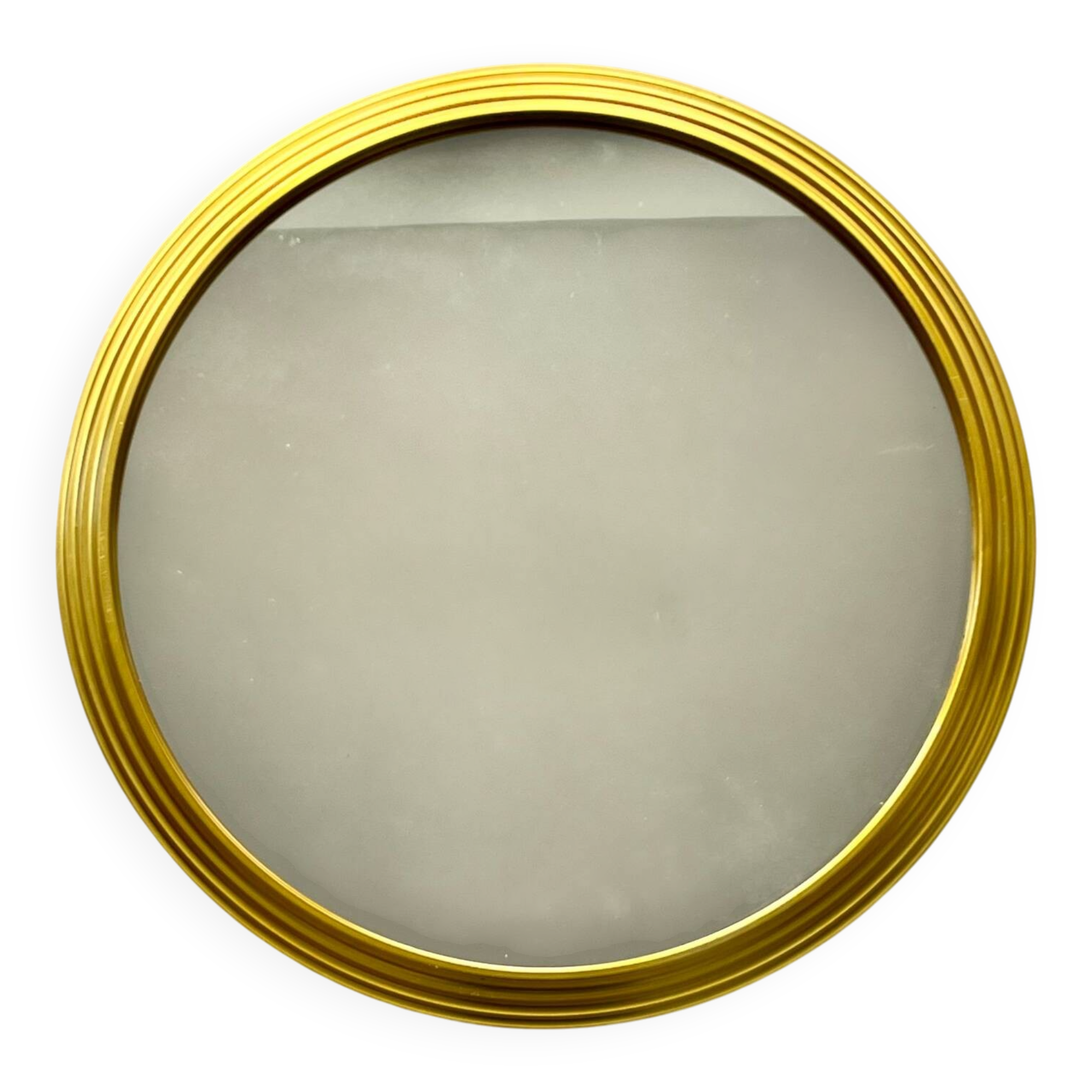 Golden mirror plateau Art Deco diameter 41cm