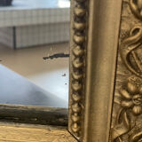 Antique Louis-Philippe carved mirror 90x65 cm