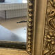 Antique Louis-Philippe carved mirror 90x65 cm