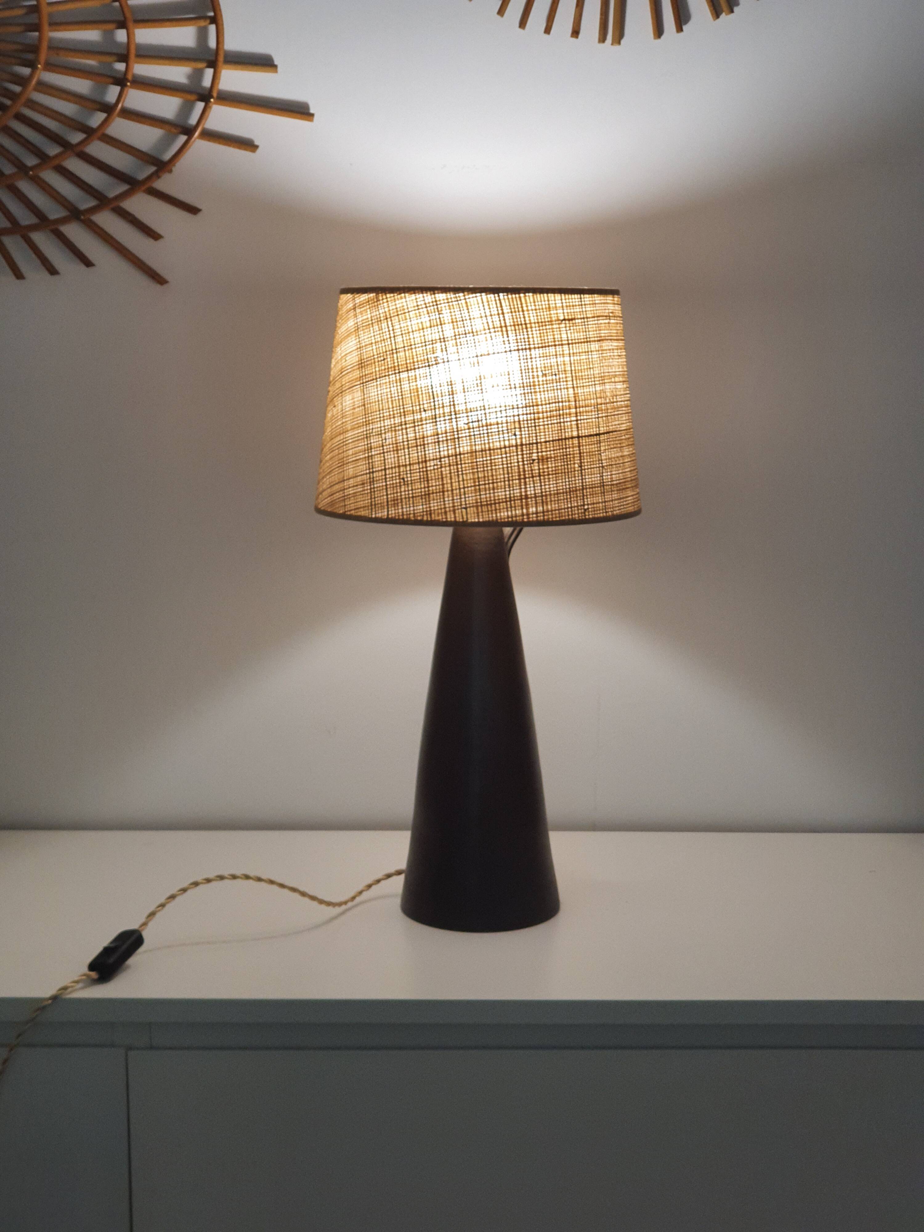 Vintage sandstone lamp