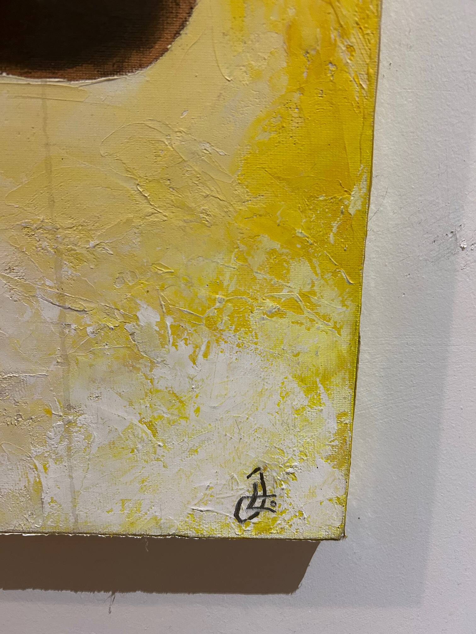 vintage oil portrait