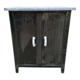 Sheet metal industrial furniture sideboard