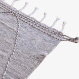 Kilim Rug Zanafi Gray - 300 x 186 cm