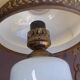 Suspension in white opaline
