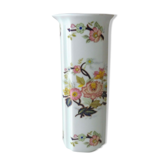 Old porcelain vase, flower decoration, Royal Porzellan Bavaria KPM
