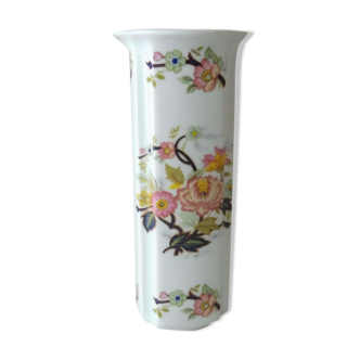 Ancien vase en porcelaine, décor fleurs, Royal Porzellan Bavaria KPM