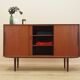 Teak highboard with bar section, Denmark, 1960s