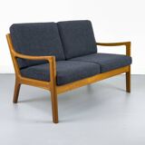 Vintage Two-Seater Senator Sofa in Teak by Ole Wanscher
