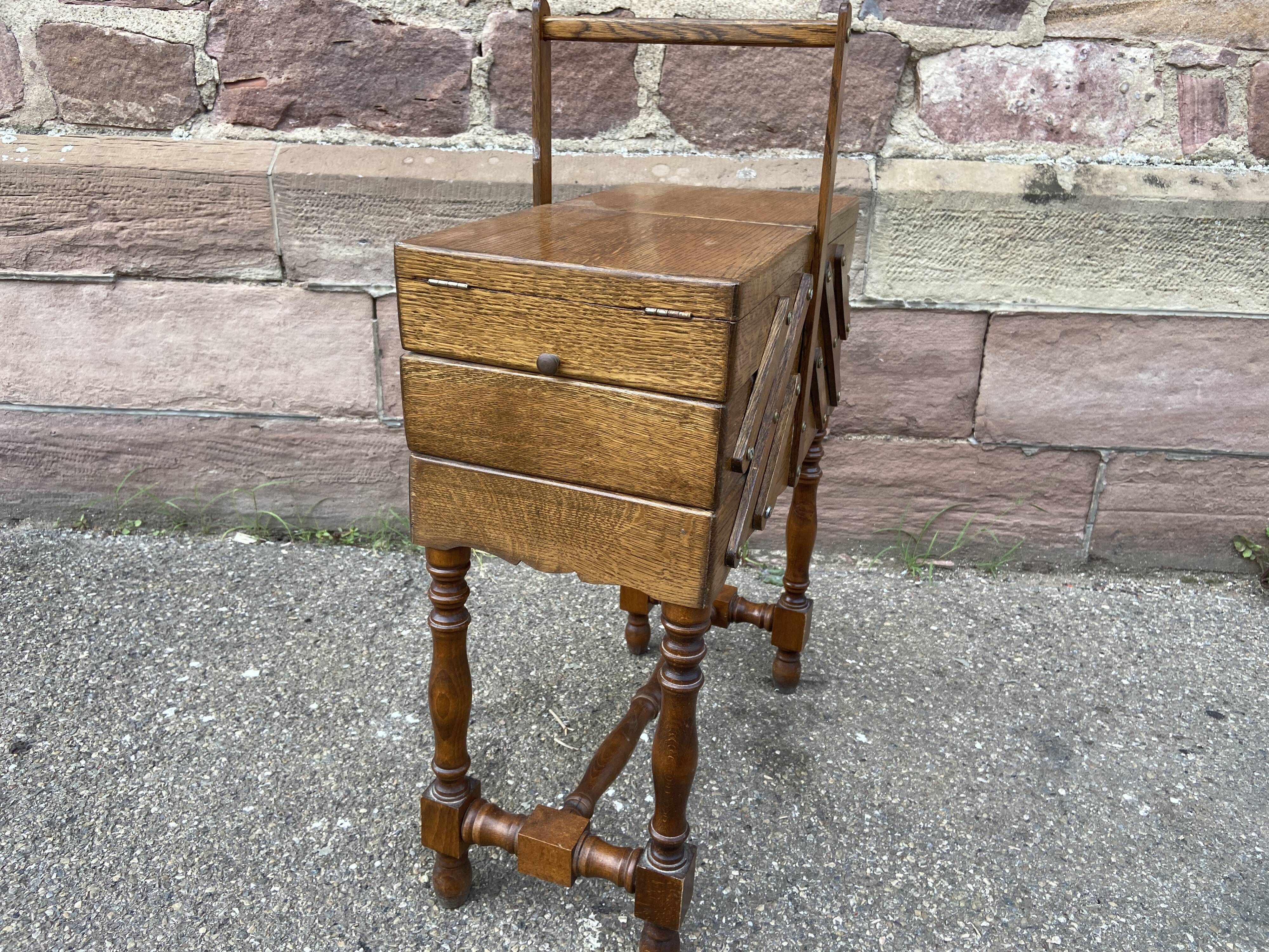 Vintage sewing box worker