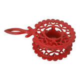 Enamelled cast iron flat heater