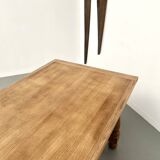 Oak and cherry table – 1970s