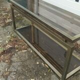 Console laiton vintage 1970