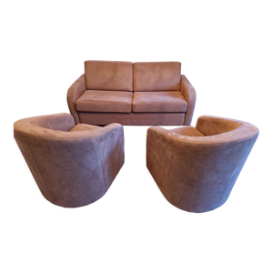 Canapé et ses 2 fauteuils