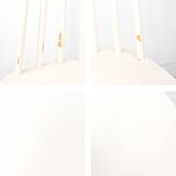 Vintage chaise de soutien off white Mid Century Retro Skandi Scandinavian Kitchen Chair Salle à mang