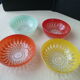 Set de 4 coupelles en verre vintage années 60-70